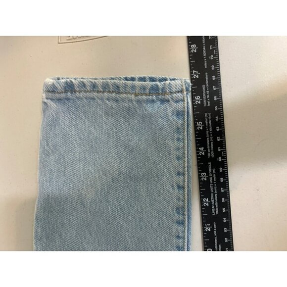 Levi's Light Wash 501 Jeans W23 L28 Skinny Jeans Western Cowgirl - Picture 7 of 10